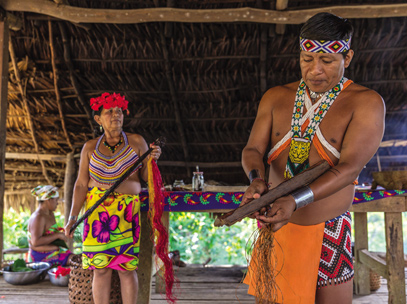 Croisière Panama - Indiens Emberas